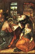 Jacopo Robusti Tintoretto Christ in the House of Martha and Mary China oil painting reproduction